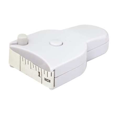 Debco Debco MT9166 Rue Ouest Body Tape Measure - White - 12 Pack MT9166